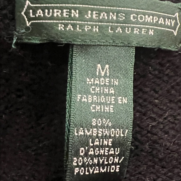 Polo Ralph Lauren Southwestern Indian Tribal Aztec Navajo Knit Sweater - Picture 4 of 4